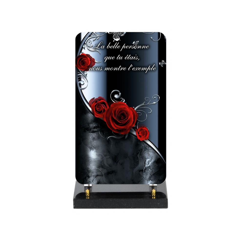 Plaque funéraire SMARTPHONE – Plaques Funéraires Créations® – vue complémentaire