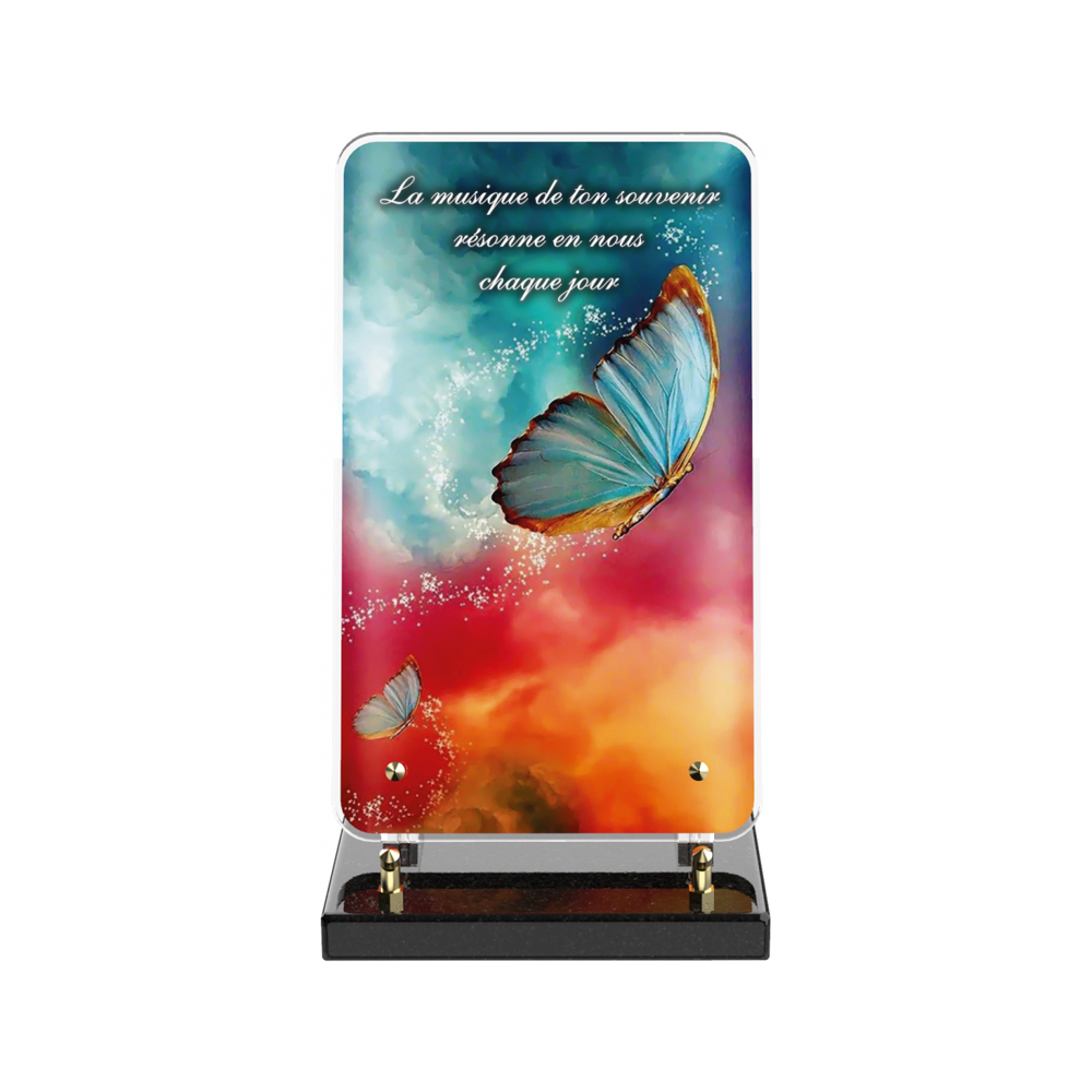Plaque funéraire SMARTPHONE – Plaques Funéraires Créations® – vue complémentaire