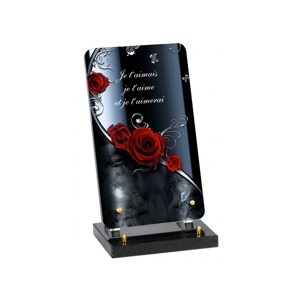 Plaque funéraire SMARTPHONE – Plaques Funéraires Créations® – vue complémentaire