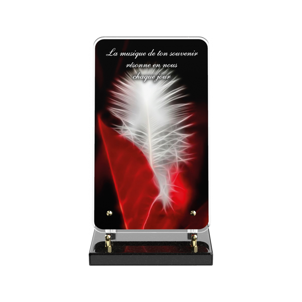 Plaque funéraire SMARTPHONE – Plaques Funéraires Créations® – vue complémentaire