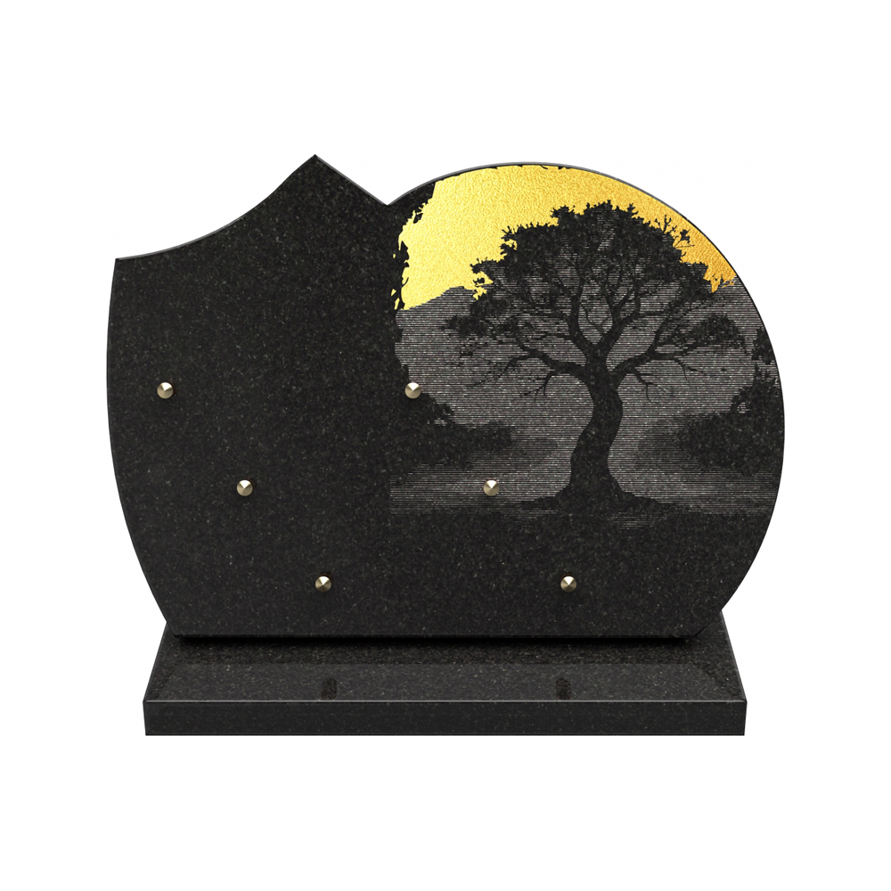 Plaque funéraire ÉCLIOR – Plaques Funéraires Créations® – vue complémentaire