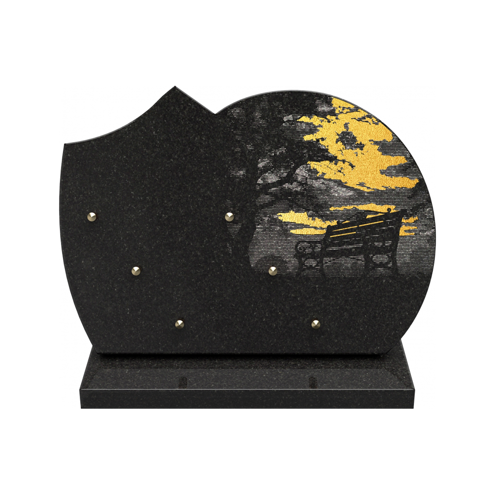 Plaque funéraire ÉCLIOR – Plaques Funéraires Créations® – vue complémentaire