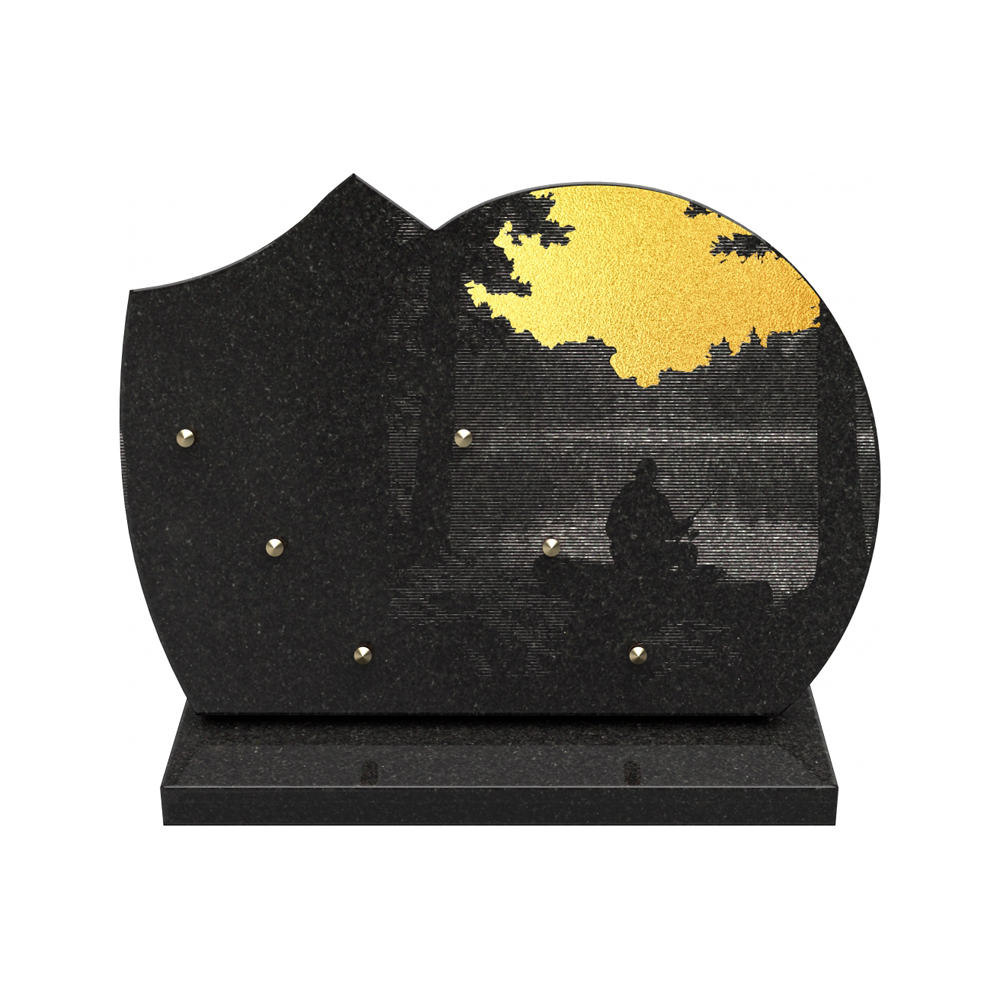 Plaque funéraire ÉCLIOR – Plaques Funéraires Créations® – vue complémentaire