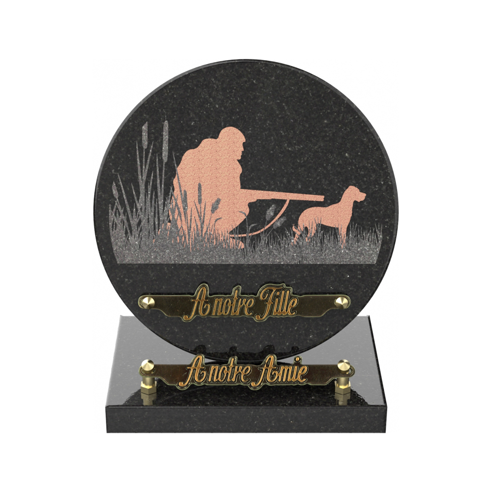 Plaque funéraire CASSONADE – Plaques Funéraires Créations® – vue complémentaire