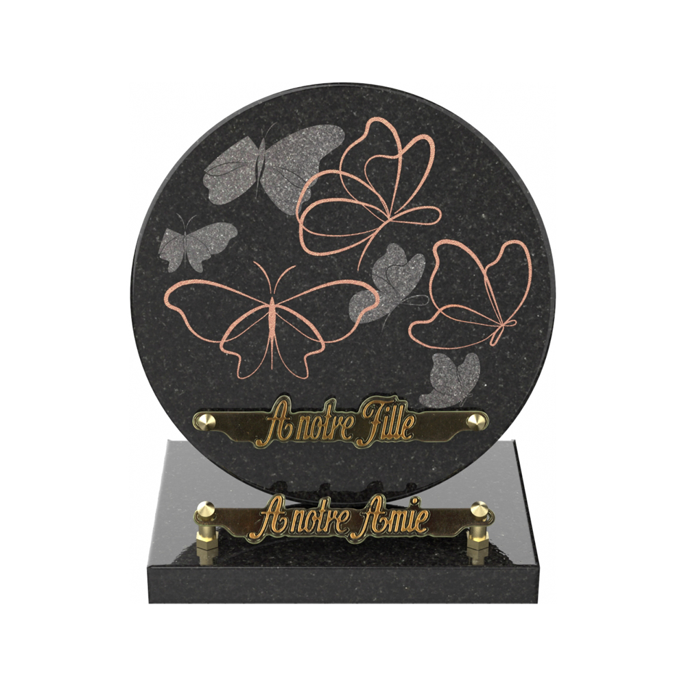 Plaque funéraire CASSONADE – Plaques Funéraires Créations®