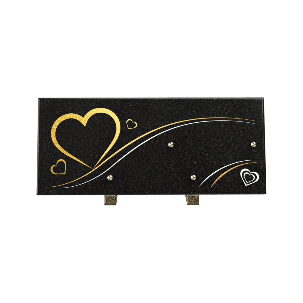 Plaque funéraire LUMIOR – Plaques Funéraires Créations® – vue complémentaire