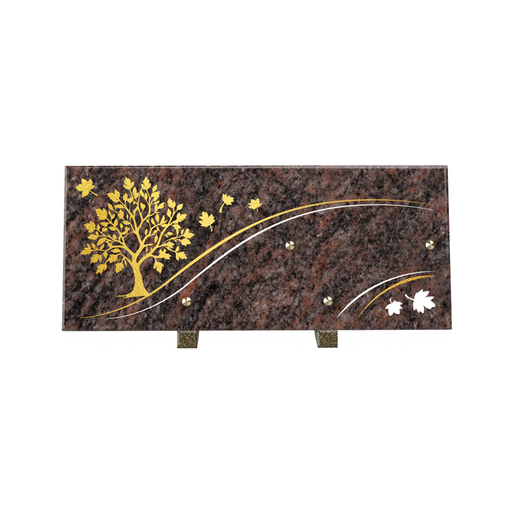 Plaque funéraire LUMIOR – Plaques Funéraires Créations®