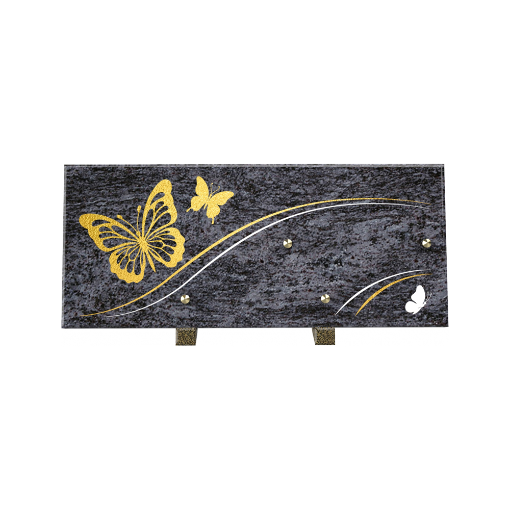 Plaque funéraire LUMIOR – Plaques Funéraires Créations® – vue complémentaire