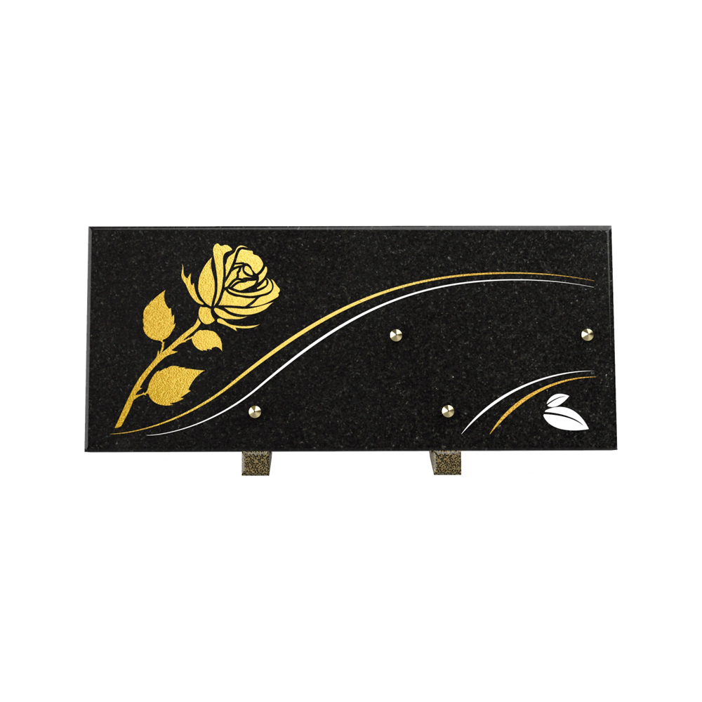 Plaque funéraire LUMIOR – Plaques Funéraires Créations® – vue complémentaire