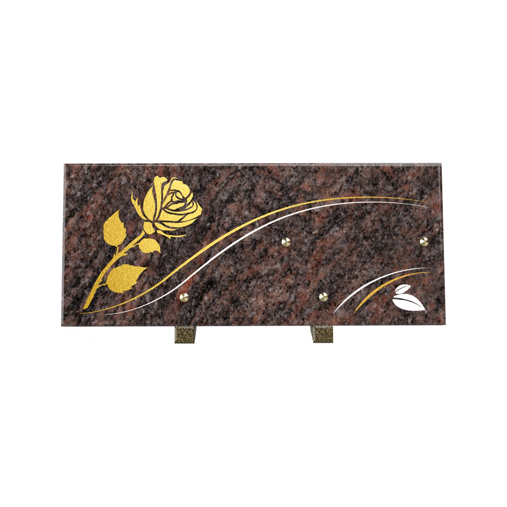 Plaque funéraire LUMIOR – Plaques Funéraires Créations® – vue complémentaire