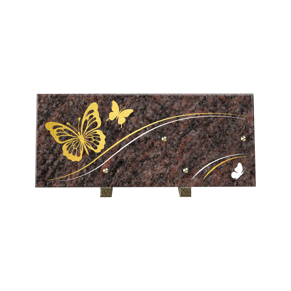 Plaque funéraire LUMIOR – Plaques Funéraires Créations® – vue complémentaire