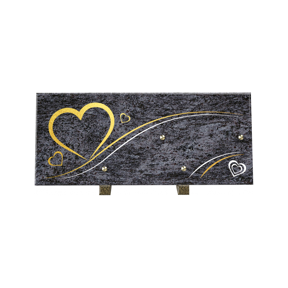 Plaque funéraire LUMIOR – Plaques Funéraires Créations® – vue complémentaire