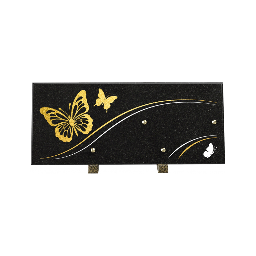 Plaque funéraire LUMIOR – Plaques Funéraires Créations® – vue complémentaire
