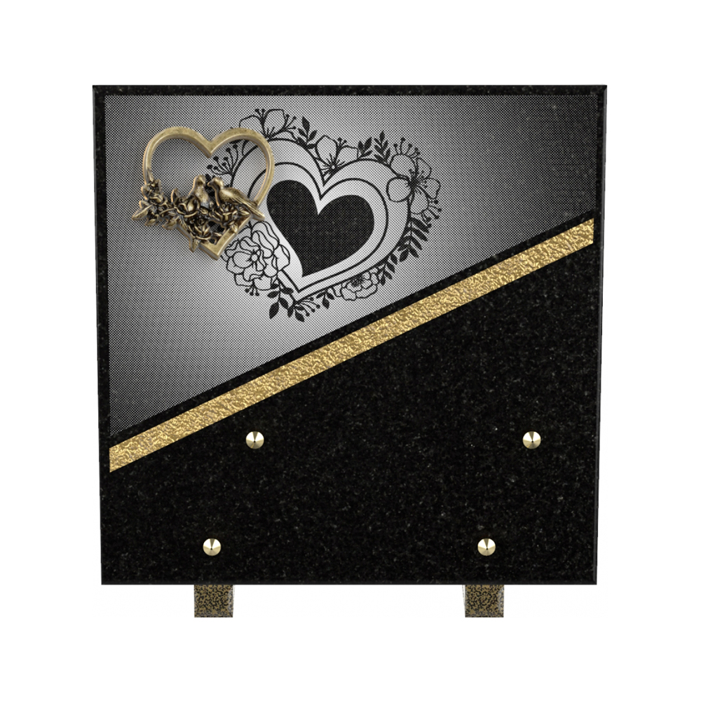 Plaque funéraire BRISTOL – Plaques Funéraires Créations® – vue complémentaire