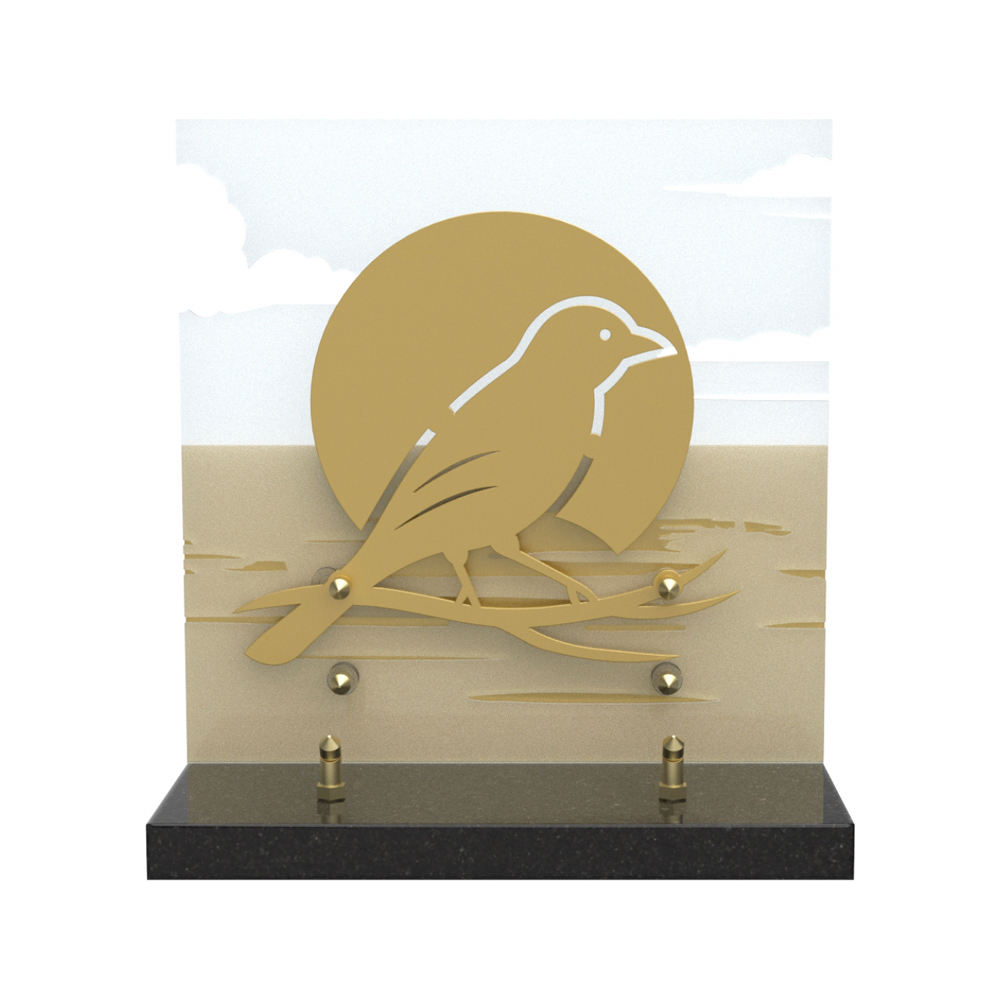 Plaque funéraire DIAFAN – Plaques Funéraires Créations®
