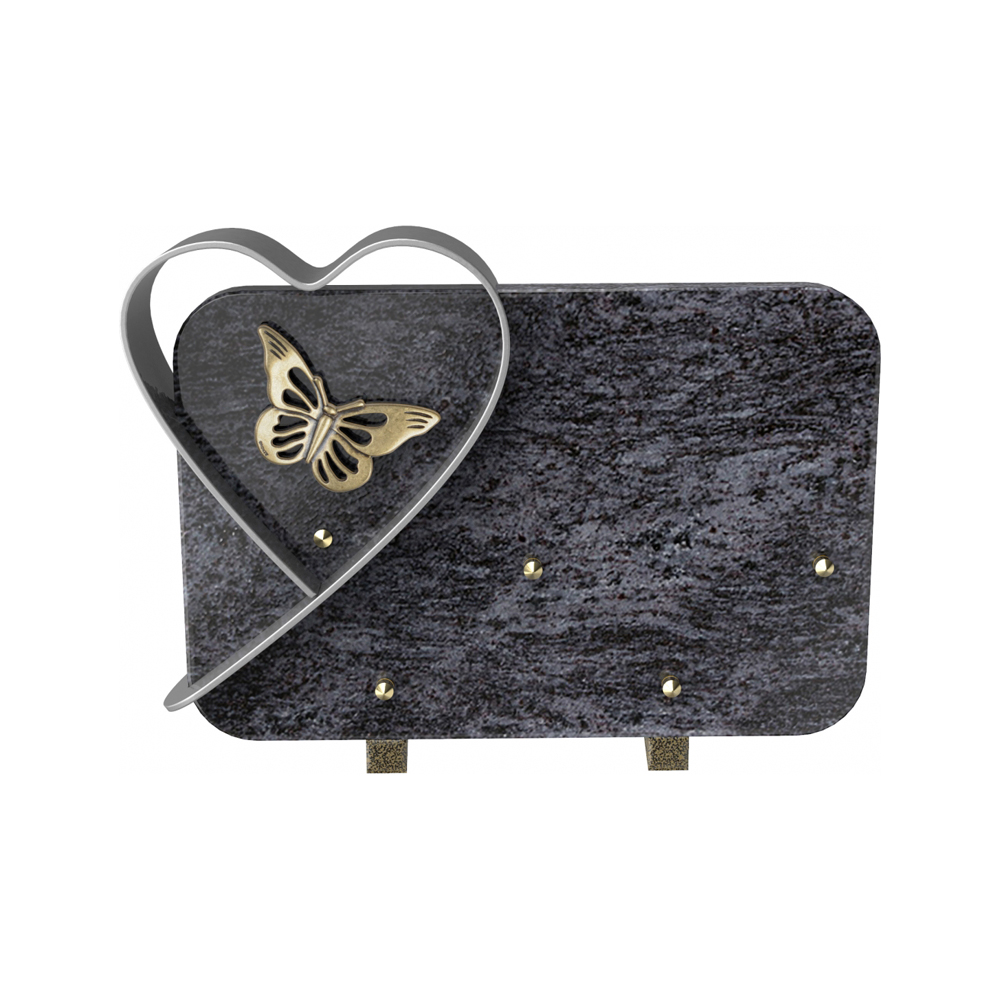 Plaque funéraire CUPIDON – Plaques Funéraires Créations® – vue complémentaire