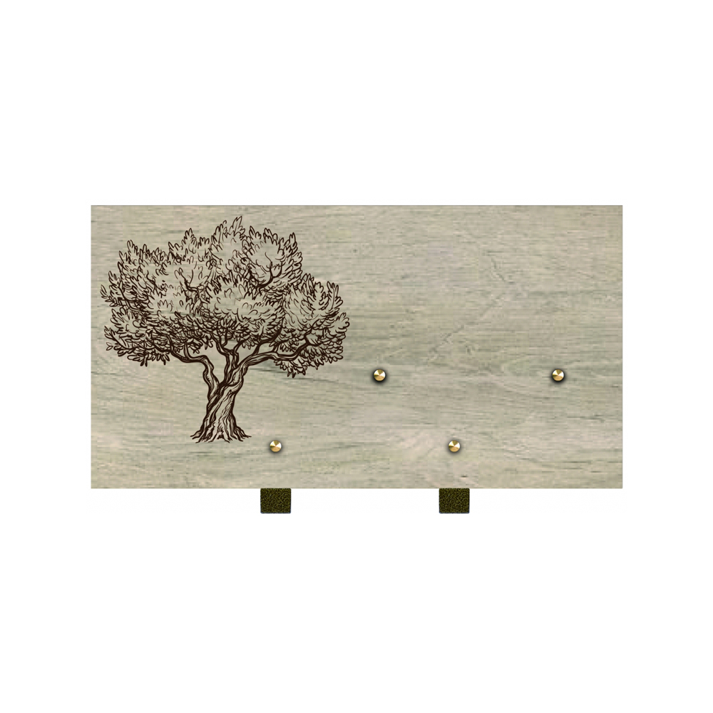Plaque funéraire CÉRAM – Plaques Funéraires Créations® – vue complémentaire