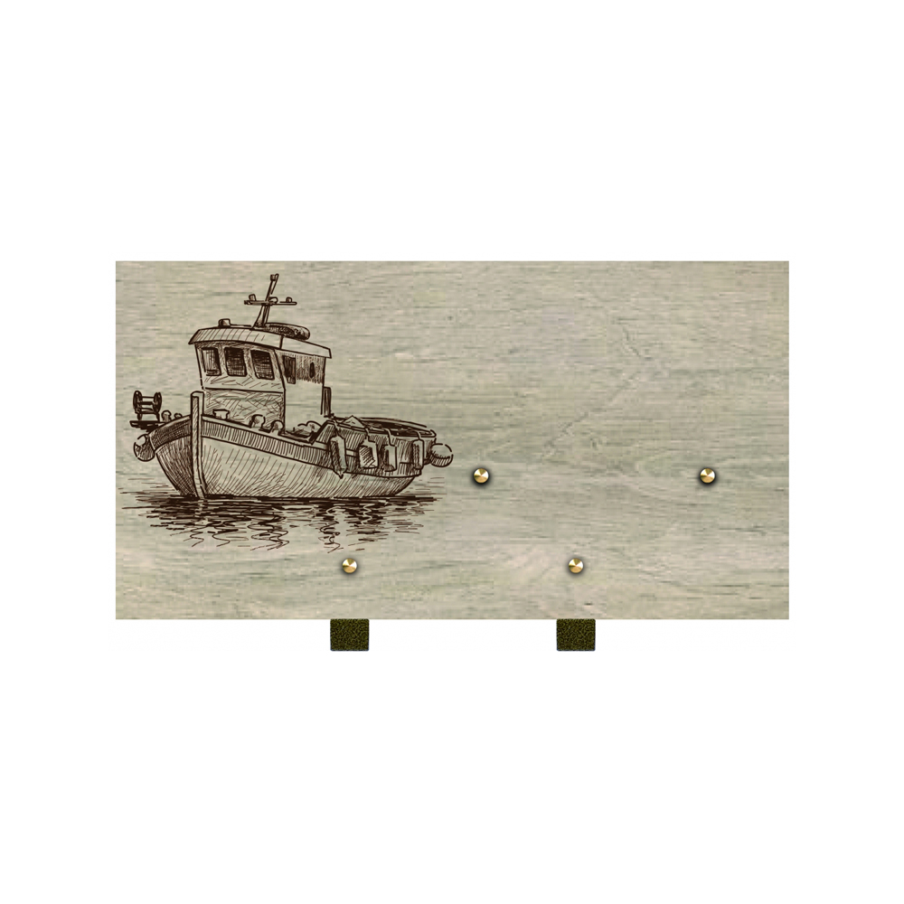 Plaque funéraire CÉRAM – Plaques Funéraires Créations® – vue complémentaire