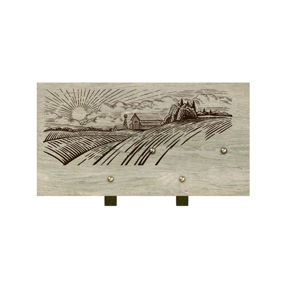 Plaque funéraire CÉRAM – Plaques Funéraires Créations® – vue complémentaire