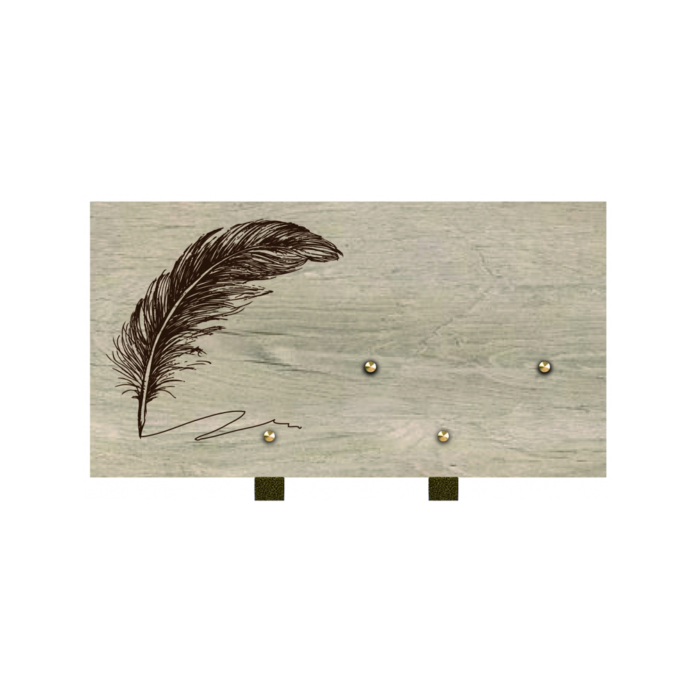 Plaque funéraire CÉRAM – Plaques Funéraires Créations® – vue complémentaire