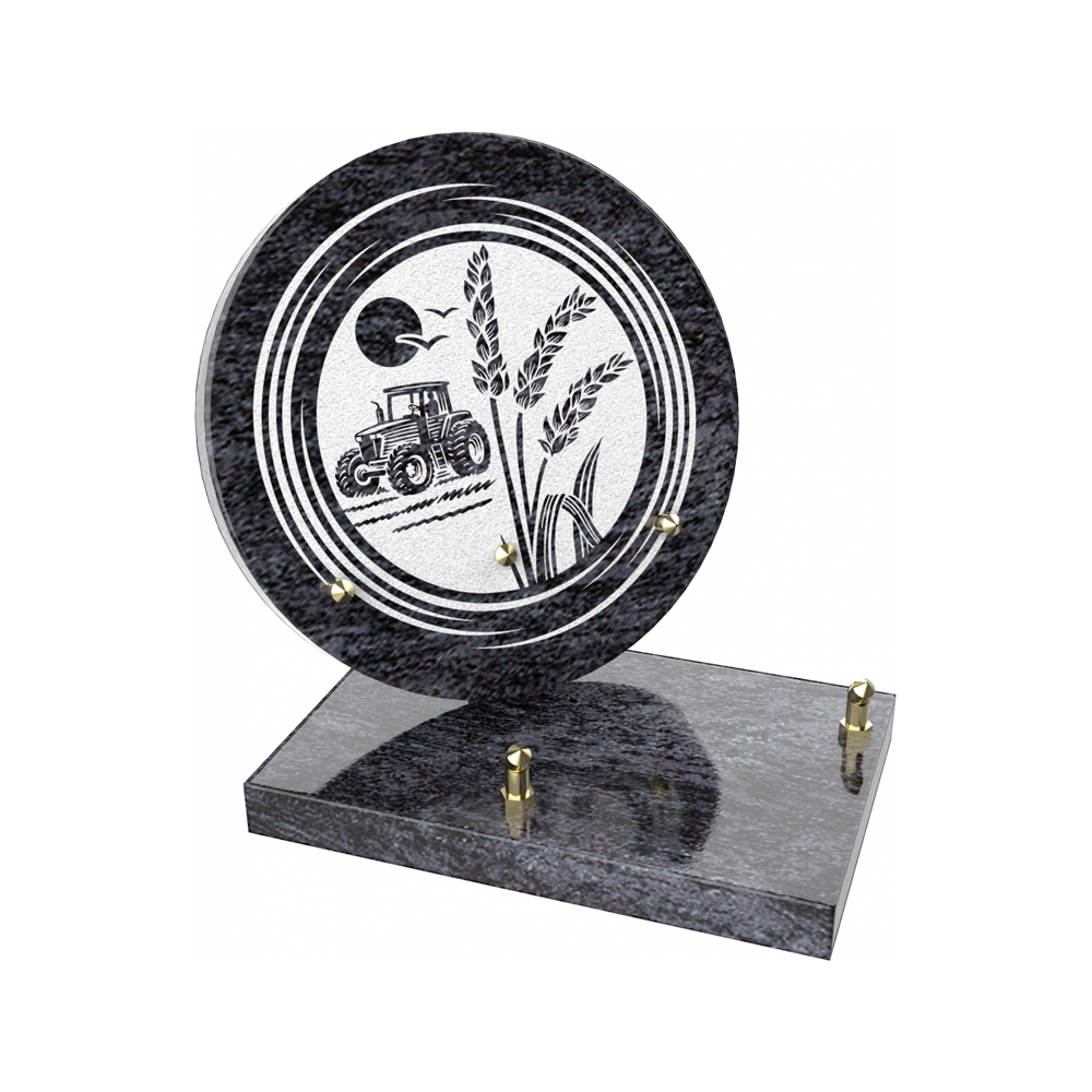 Plaque funéraire CRÉPUSCULE – Plaques Funéraires Créations® – vue complémentaire