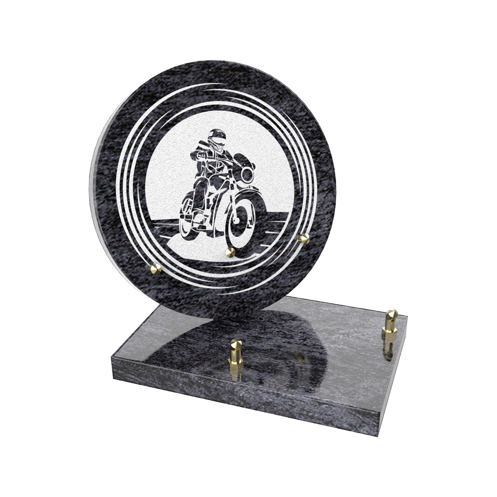 Plaque funéraire CRÉPUSCULE – Plaques Funéraires Créations® – vue complémentaire