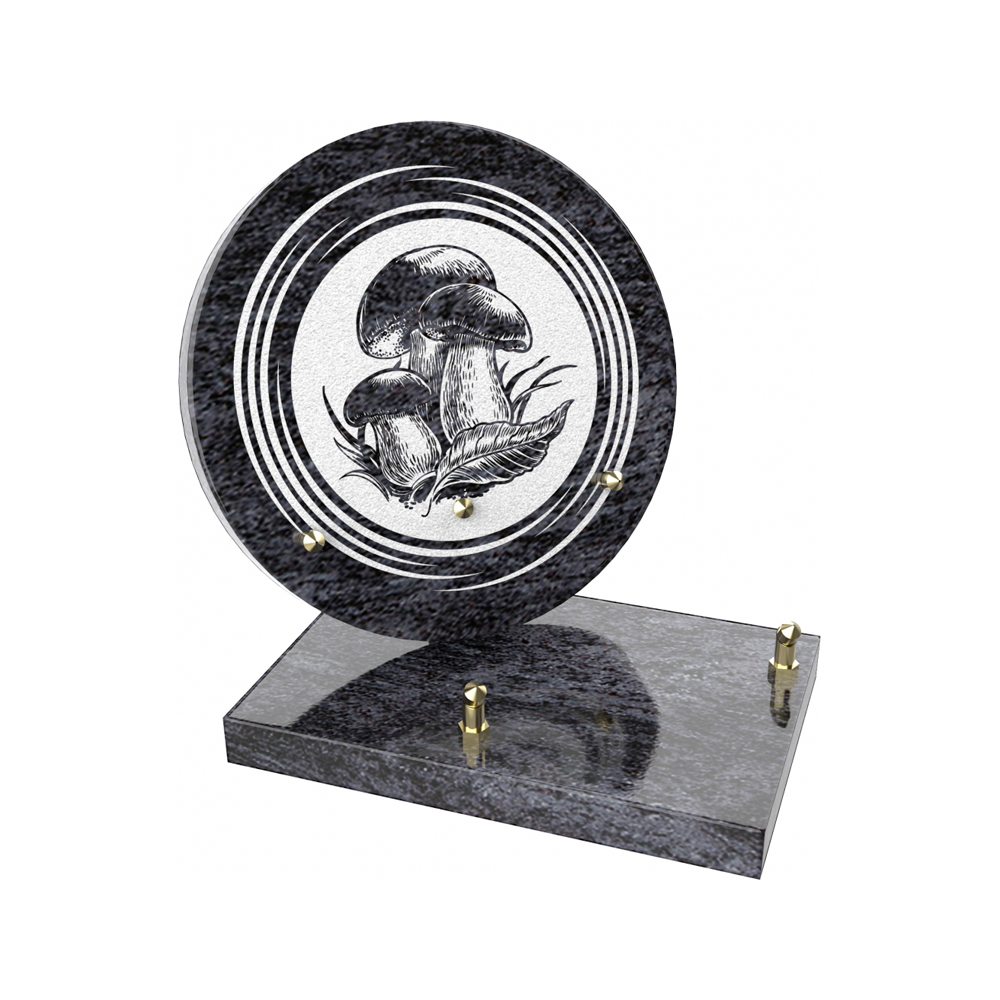 Plaque funéraire CRÉPUSCULE – Plaques Funéraires Créations® – vue complémentaire
