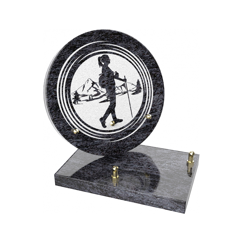 Plaque funéraire CRÉPUSCULE – Plaques Funéraires Créations® – vue complémentaire