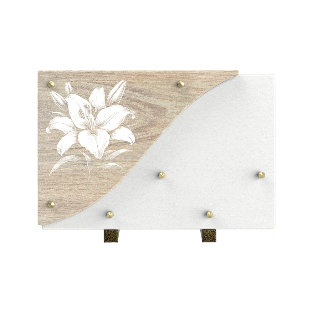 Plaque funéraire CÉRAMOR – Plaques Funéraires Créations®