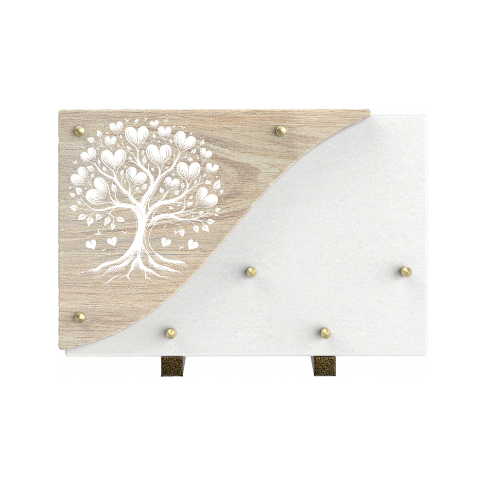Plaque funéraire CÉRAMOR – Plaques Funéraires Créations® – vue complémentaire