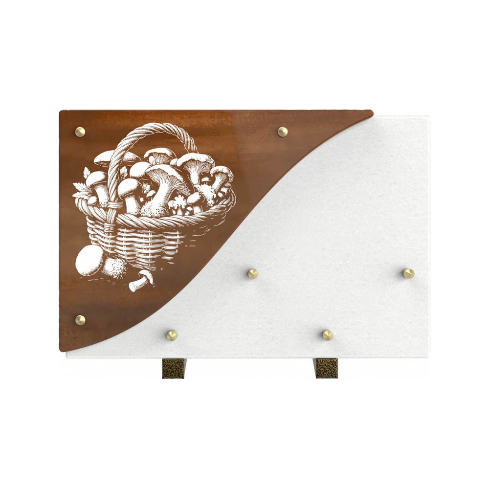 Plaque funéraire CÉRAMOR – Plaques Funéraires Créations® – vue complémentaire