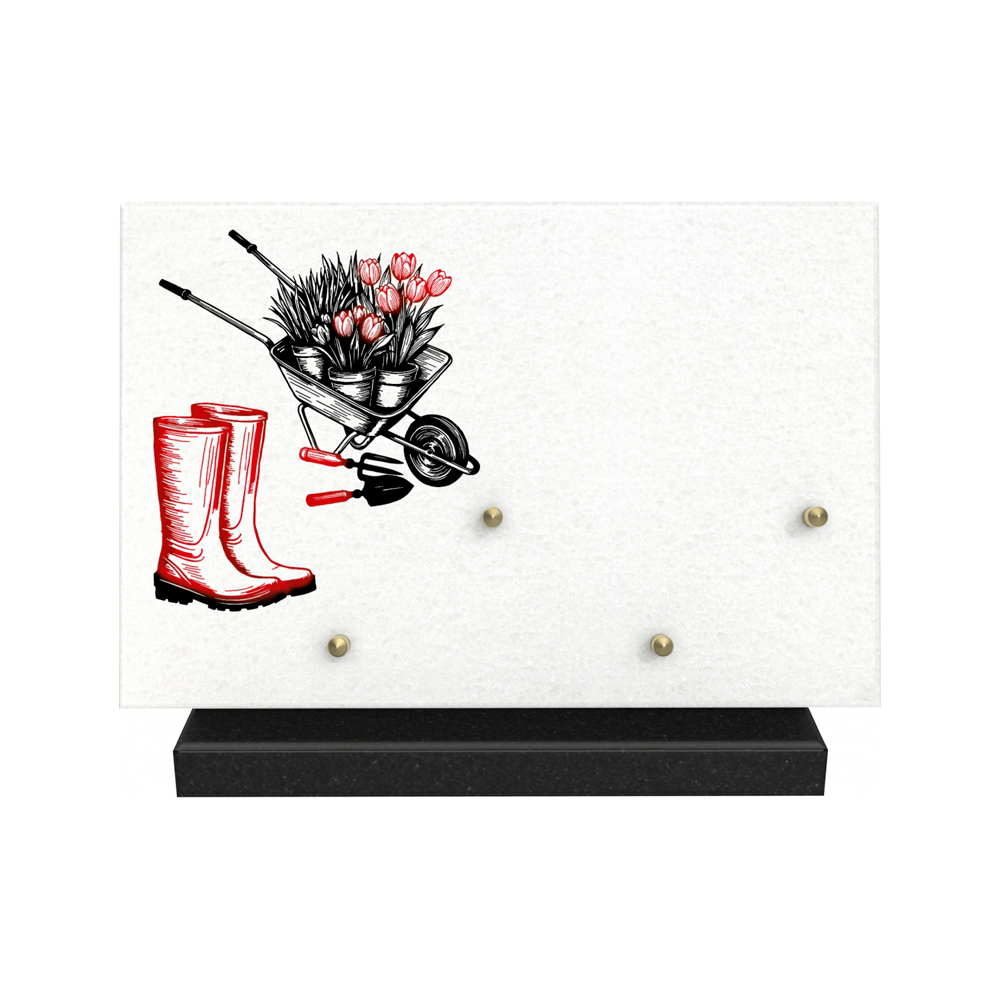 Plaque funéraire RUBALYS – Plaques Funéraires Créations® – vue complémentaire