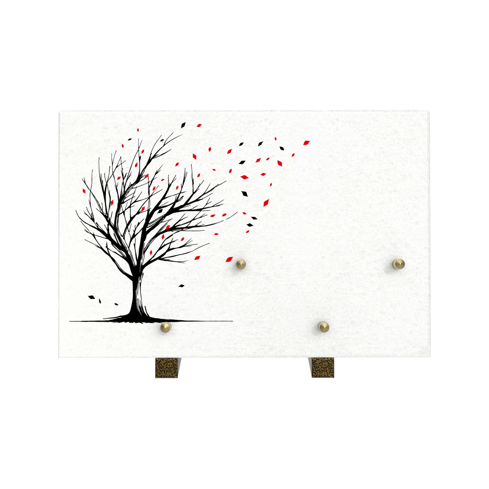 Plaque funéraire RUBALYS – Plaques Funéraires Créations®