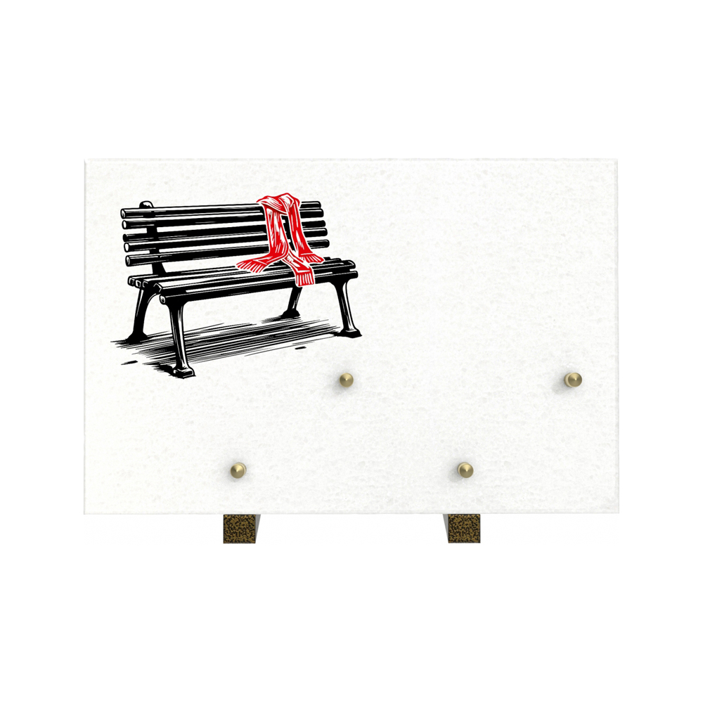 Plaque funéraire RUBALYS – Plaques Funéraires Créations® – vue complémentaire