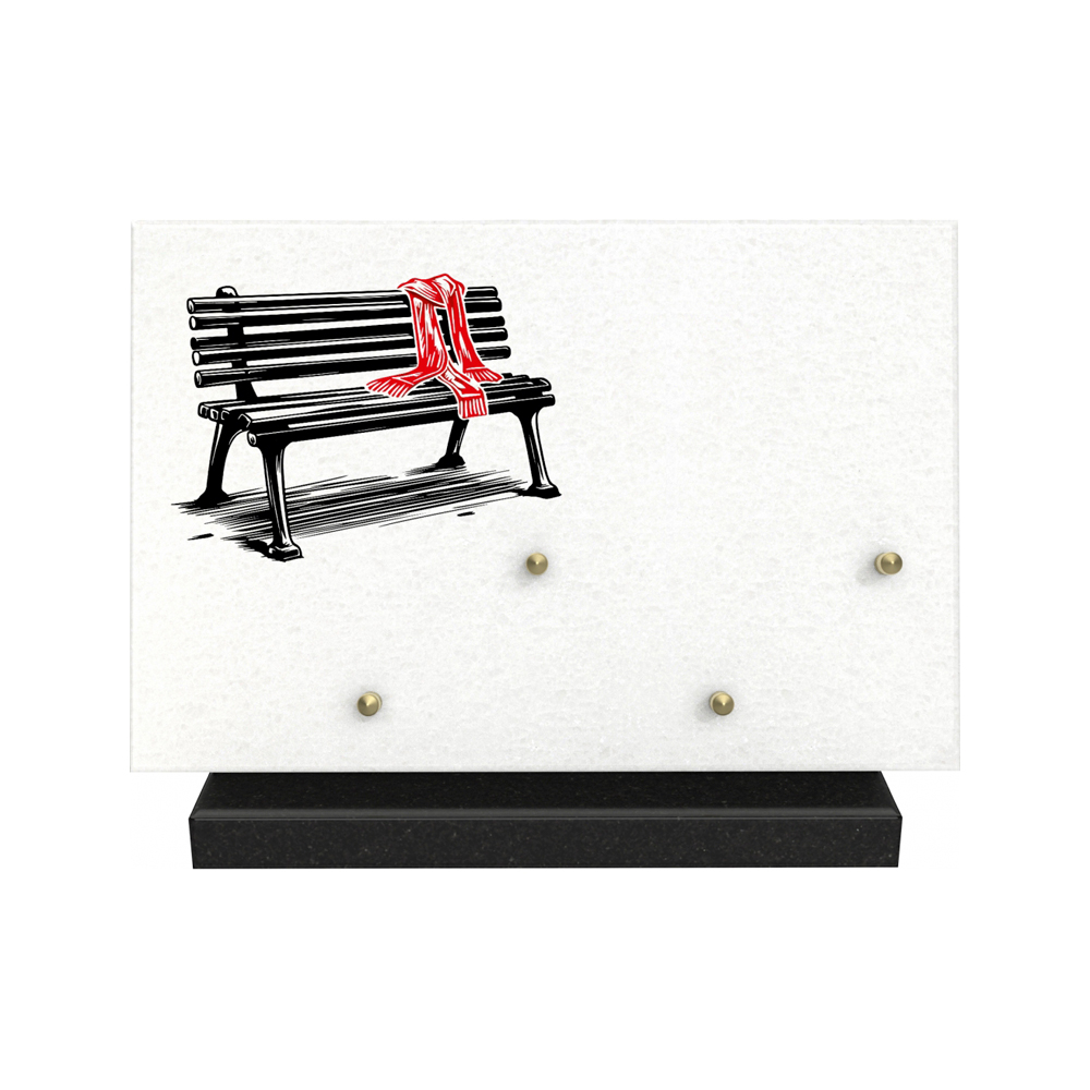 Plaque funéraire RUBALYS – Plaques Funéraires Créations® – vue complémentaire