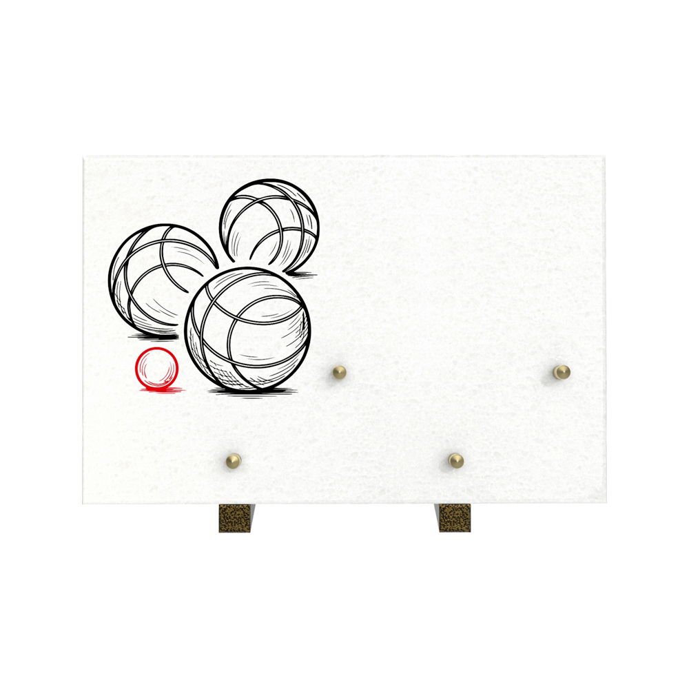 Plaque funéraire RUBALYS – Plaques Funéraires Créations® – vue complémentaire