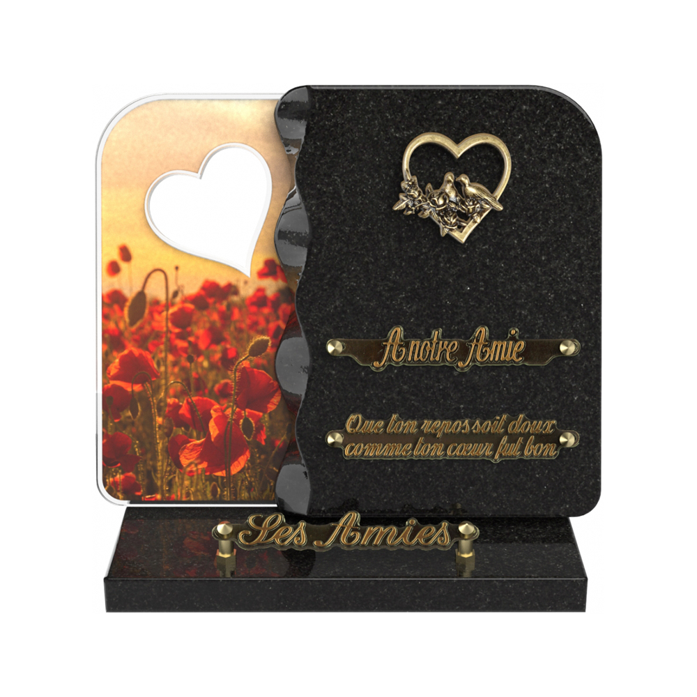 Plaque funéraire NEXUS – Plaques Funéraires Créations®