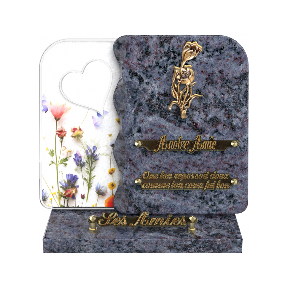 Plaque funéraire NEXUS – Plaques Funéraires Créations®