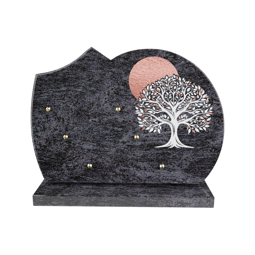 Plaque funéraire ART NOUVEAU – Plaques Funéraires Créations®