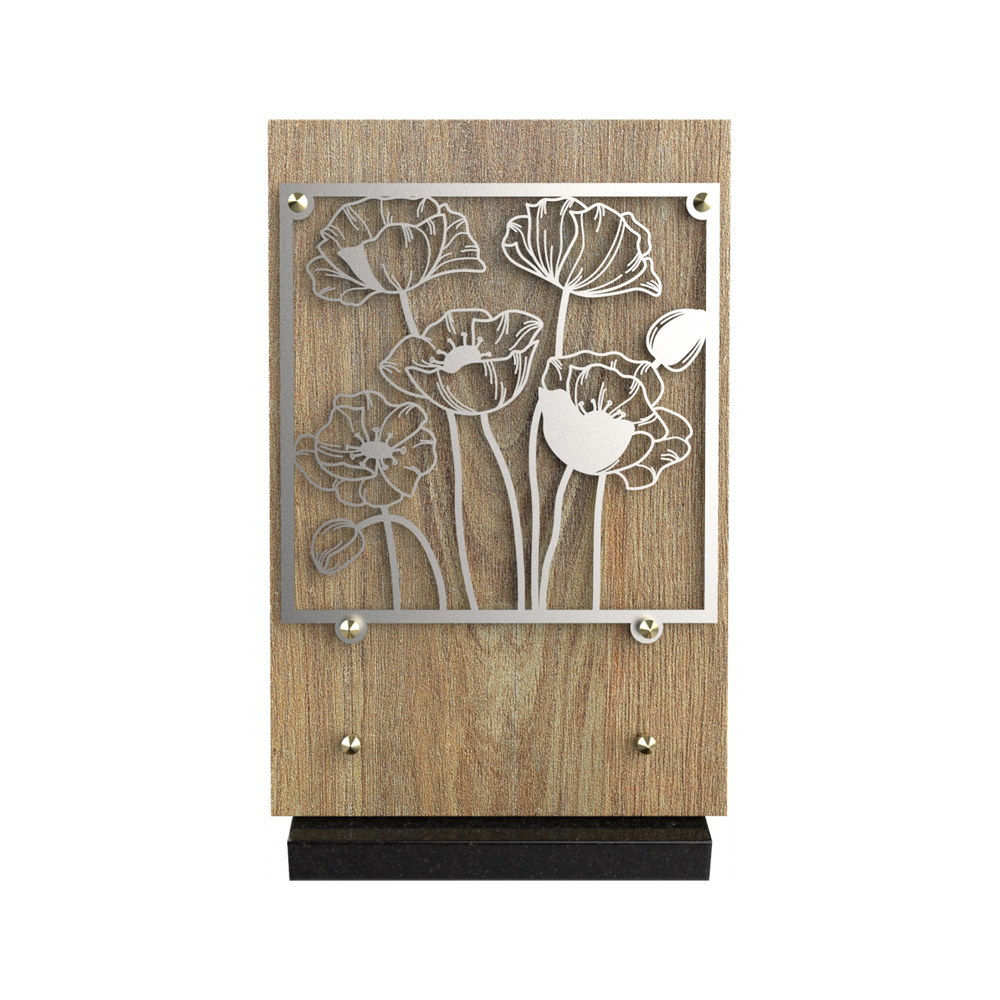 Plaque funéraire FORGE – Plaques Funéraires Créations® – vue complémentaire