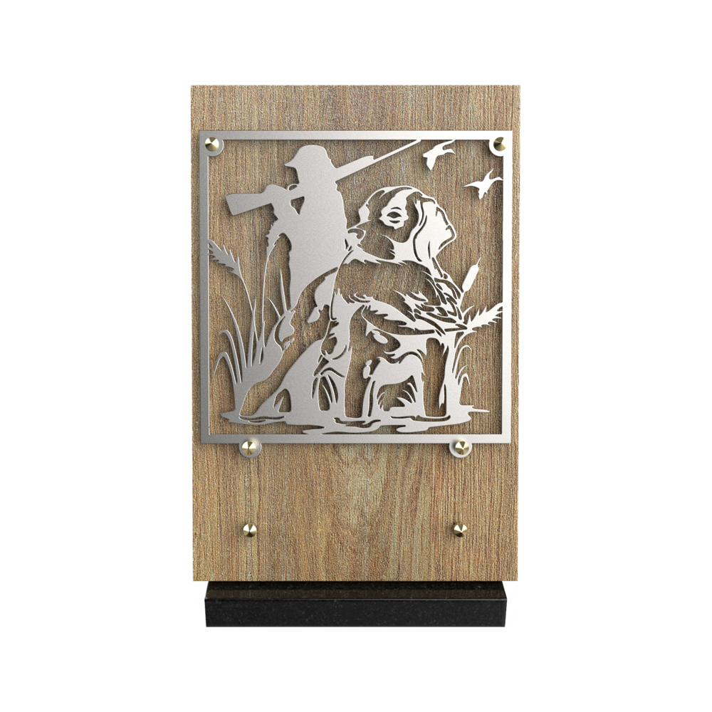 Plaque funéraire FORGE – Plaques Funéraires Créations® – vue complémentaire