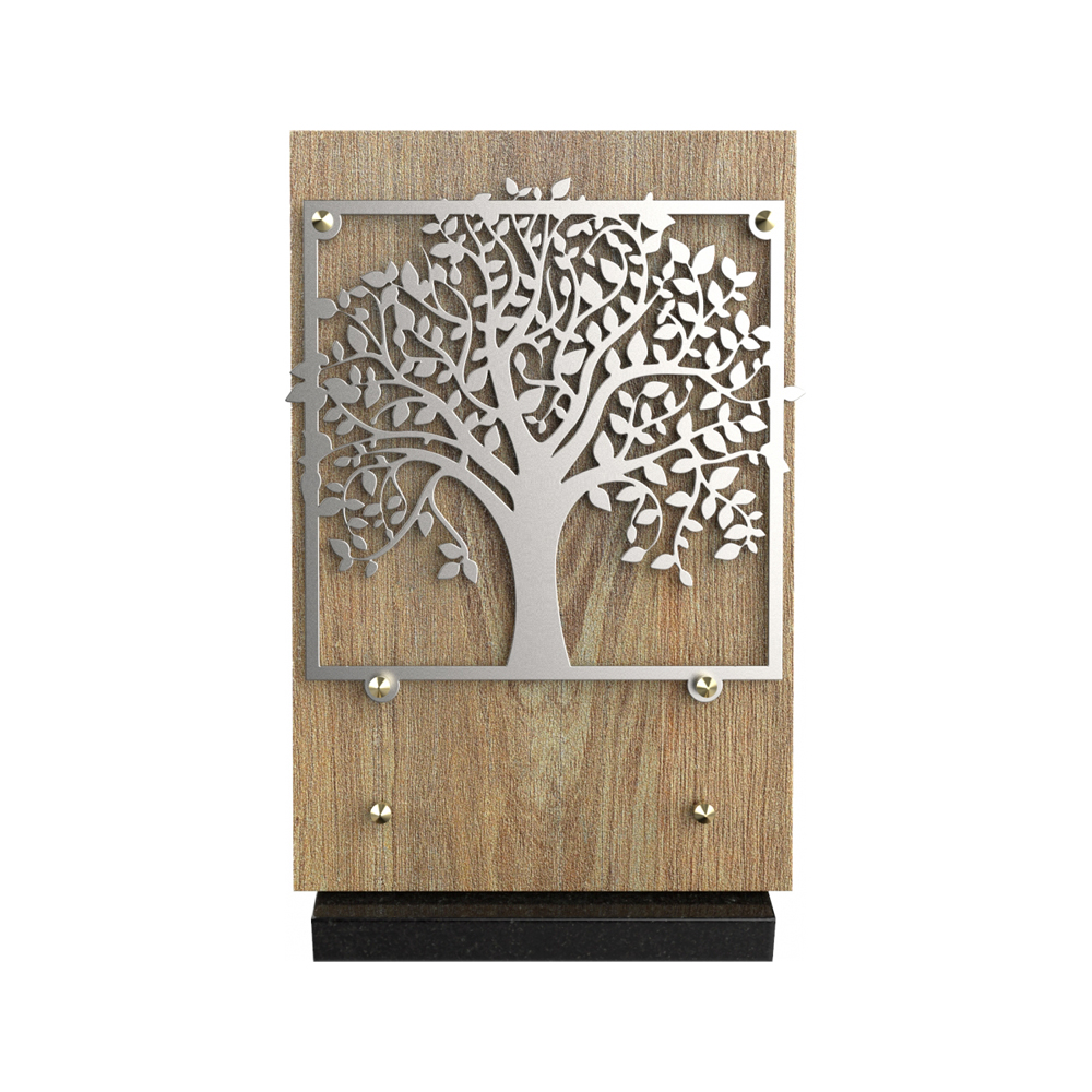 Plaque funéraire FORGE – Plaques Funéraires Créations® – vue complémentaire