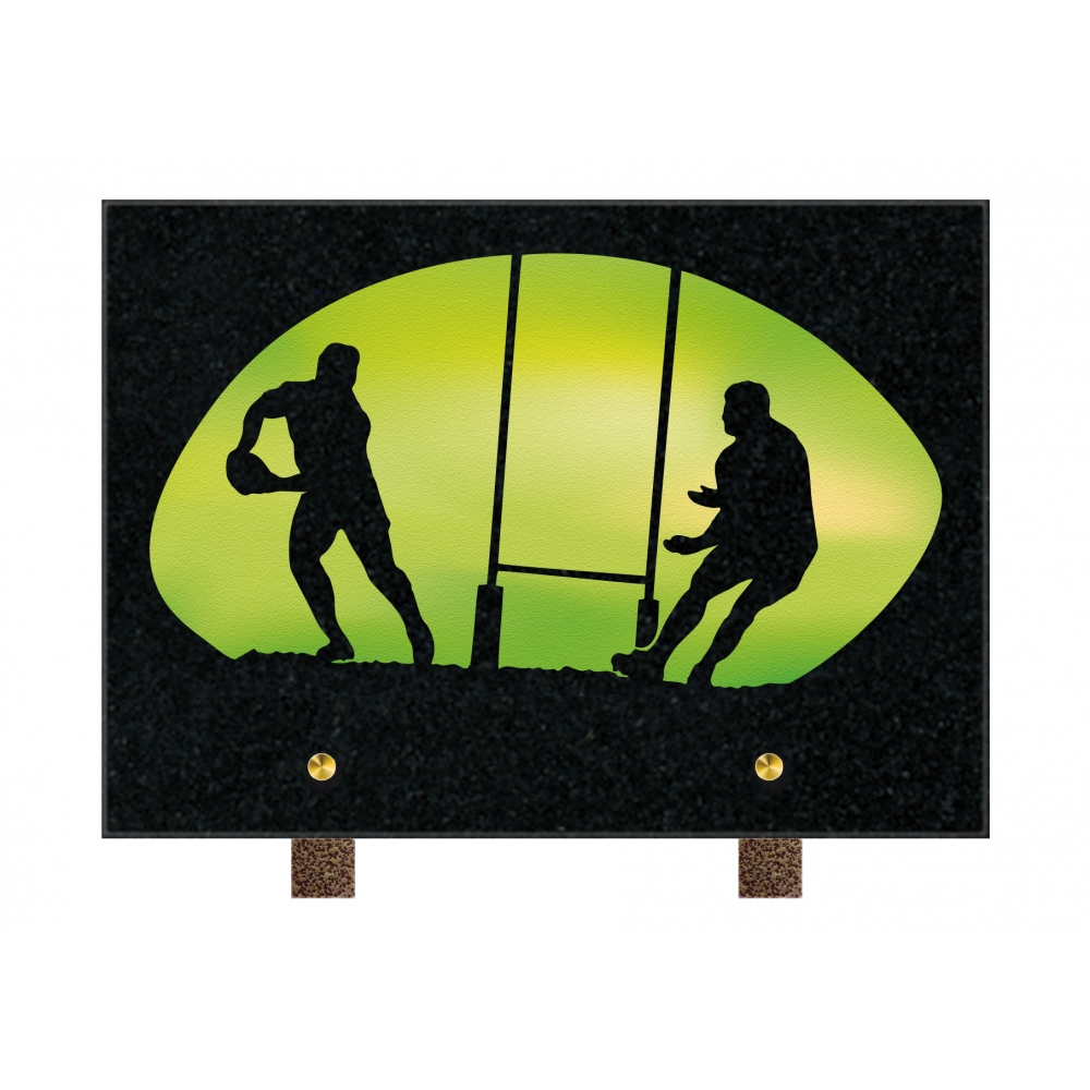 Plaque funéraire PASTEL à THÈME – Plaques Funéraires Créations® – vue complémentaire