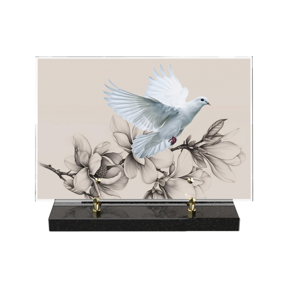 Plaque funéraire VENTYS – Plaques Funéraires Créations® – vue complémentaire