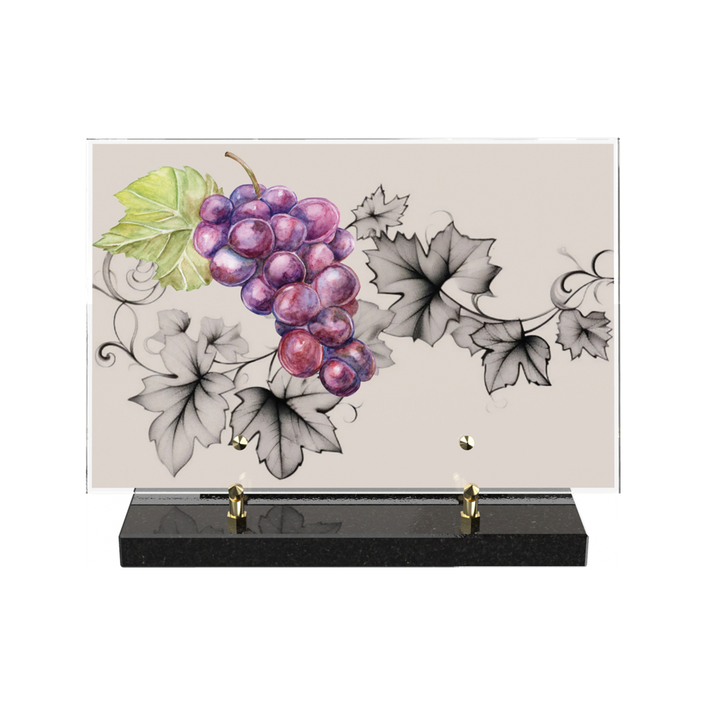 Plaque funéraire VENTYS – Plaques Funéraires Créations®