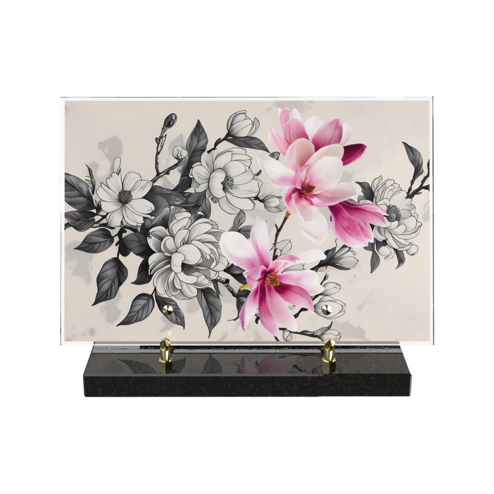 Plaque funéraire VENTYS – Plaques Funéraires Créations®