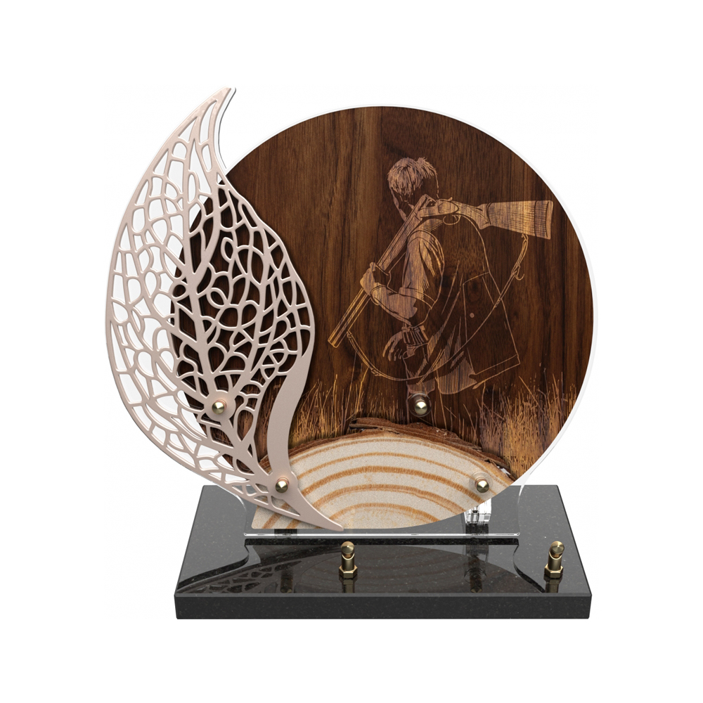 Plaque funéraire NATURALIA – Plaques Funéraires Créations® – vue complémentaire