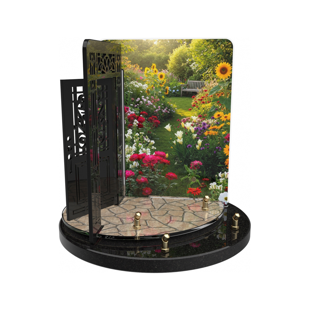 Plaque funéraire VIAORA – Plaques Funéraires Créations® – vue complémentaire