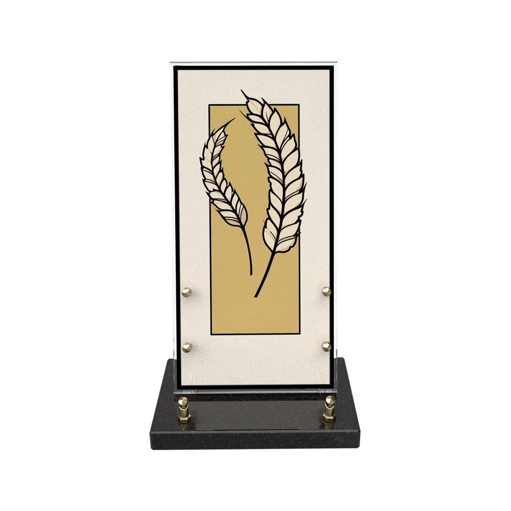 Plaque funéraire HANAMI – Plaques Funéraires Créations®