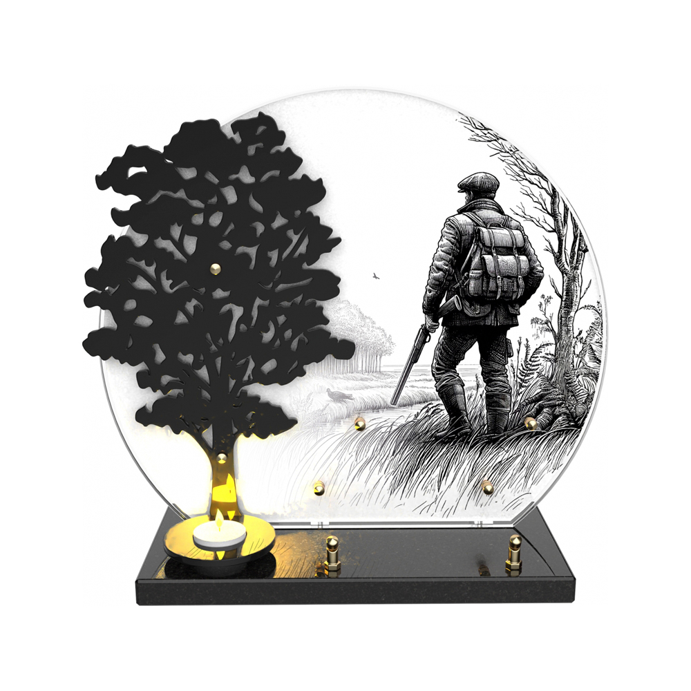Plaque funéraire CANDORA – Plaques Funéraires Créations®